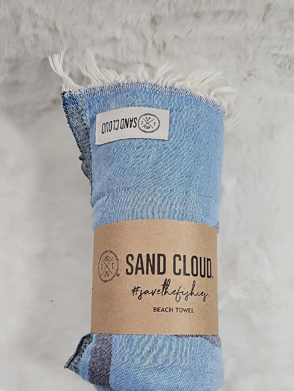 Sand Cloud Cotton Beach Towel With Sea Turtle And Moon 37